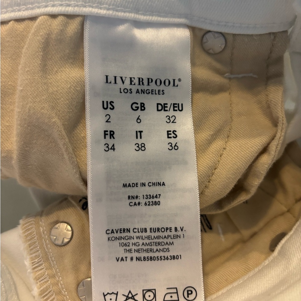 Liverpool White Skinny Jeans - Picture 5 of 5